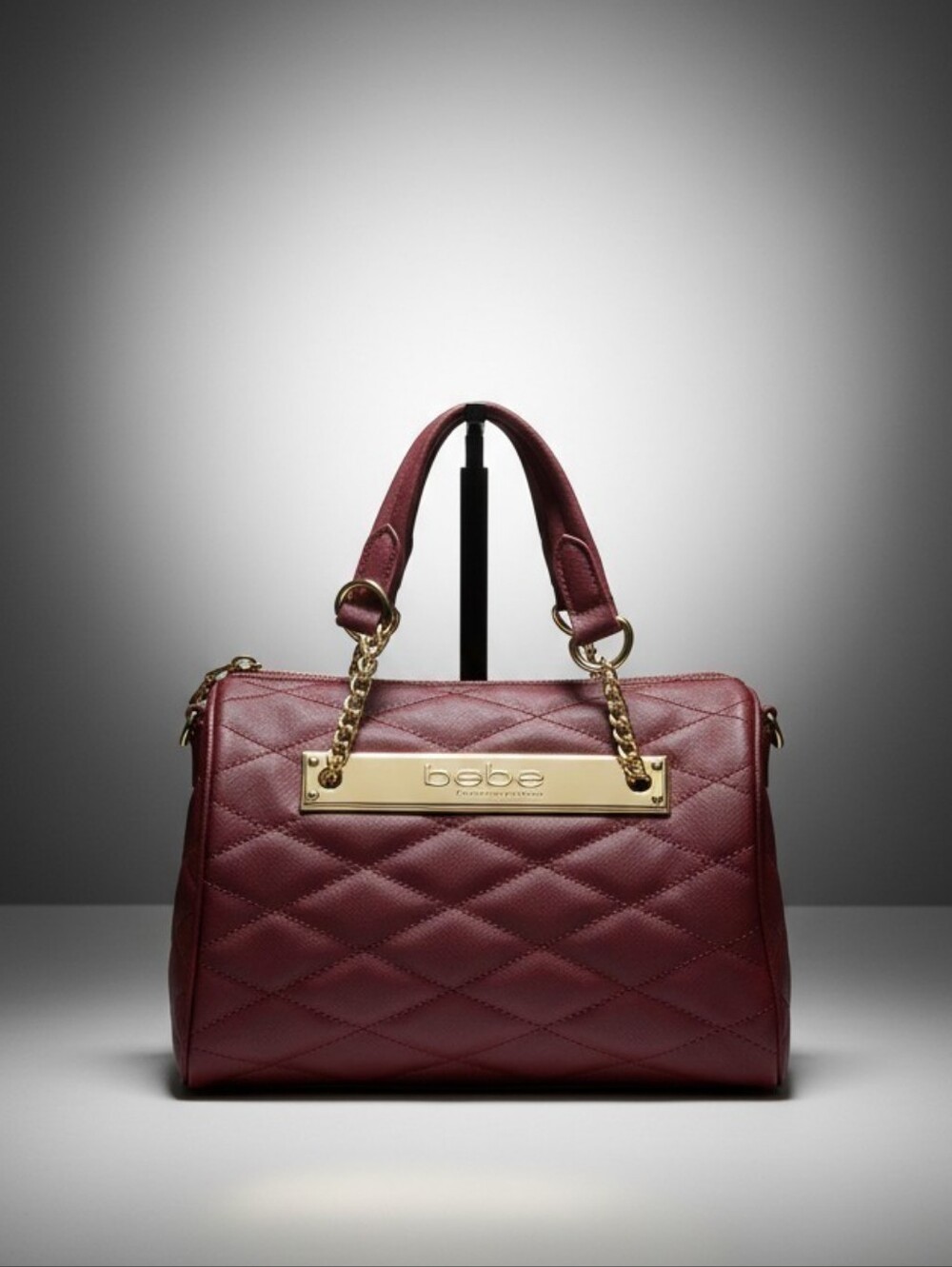 NWOT-bebe Los Angeles Abigail Barrel Small Satchel Crossbody